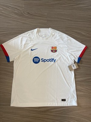 Nike FC Barcelona Away Authentic Player Version Jersey 2XL Dri-FIT