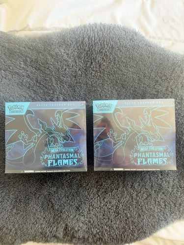 Pokémon TCG Phantasmal Flames Elite Trainer Box Charizard English 2024 x2