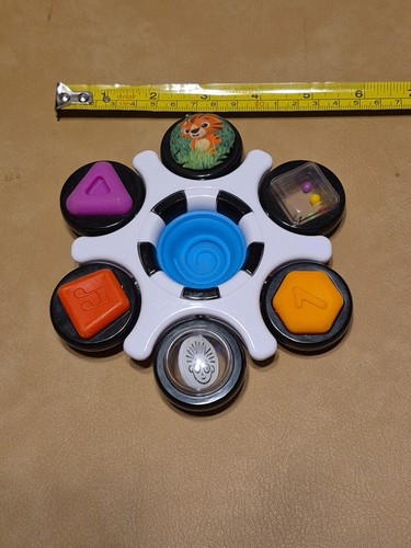 Baby Einstein Curiosity Clutch Toy Sensory Fidget Rattle for Infants 3 Months Up