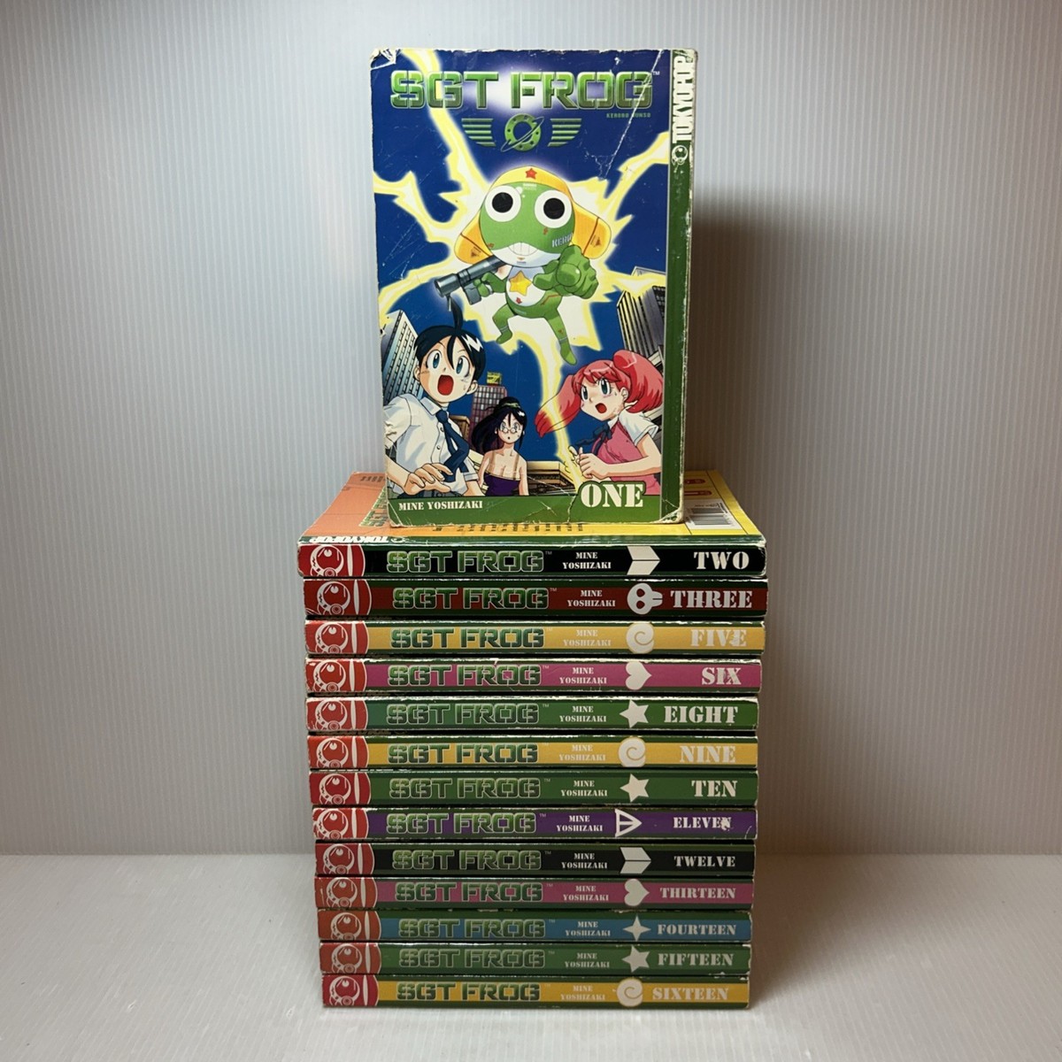 SGT. FROG Vol 1-3, 5, 6, 8-16 by Mine Yoshizaki ~ English Manga