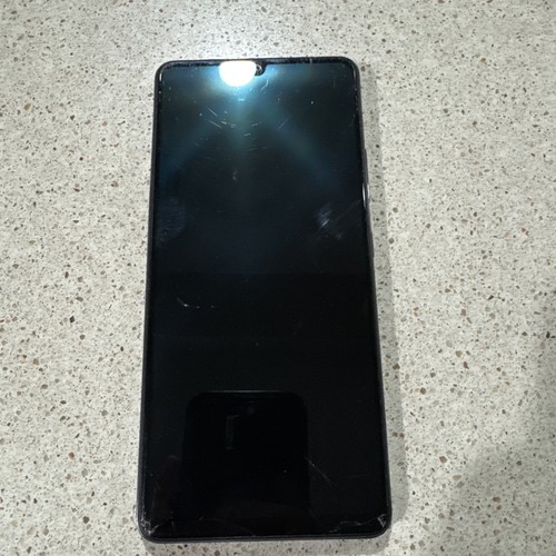 Samsung Galaxy A42 5G Smartphone 128GB Black Verizon Broken Screen For Parts