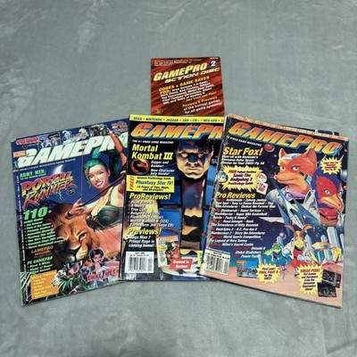 GamePro Magazine Lot of 3 Vintage Issues + GamePro 2 Action Disc January 2002