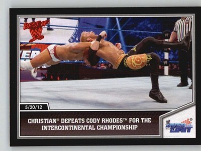 2013 Topps Best of WWE Wrestling Card Pick (Base)
