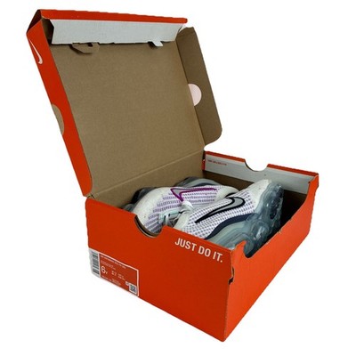 Nike Air VaporMax 2021 Flyknit GS White Violet Frost DB1550-105 Size 6Y/ Wmn 7.5