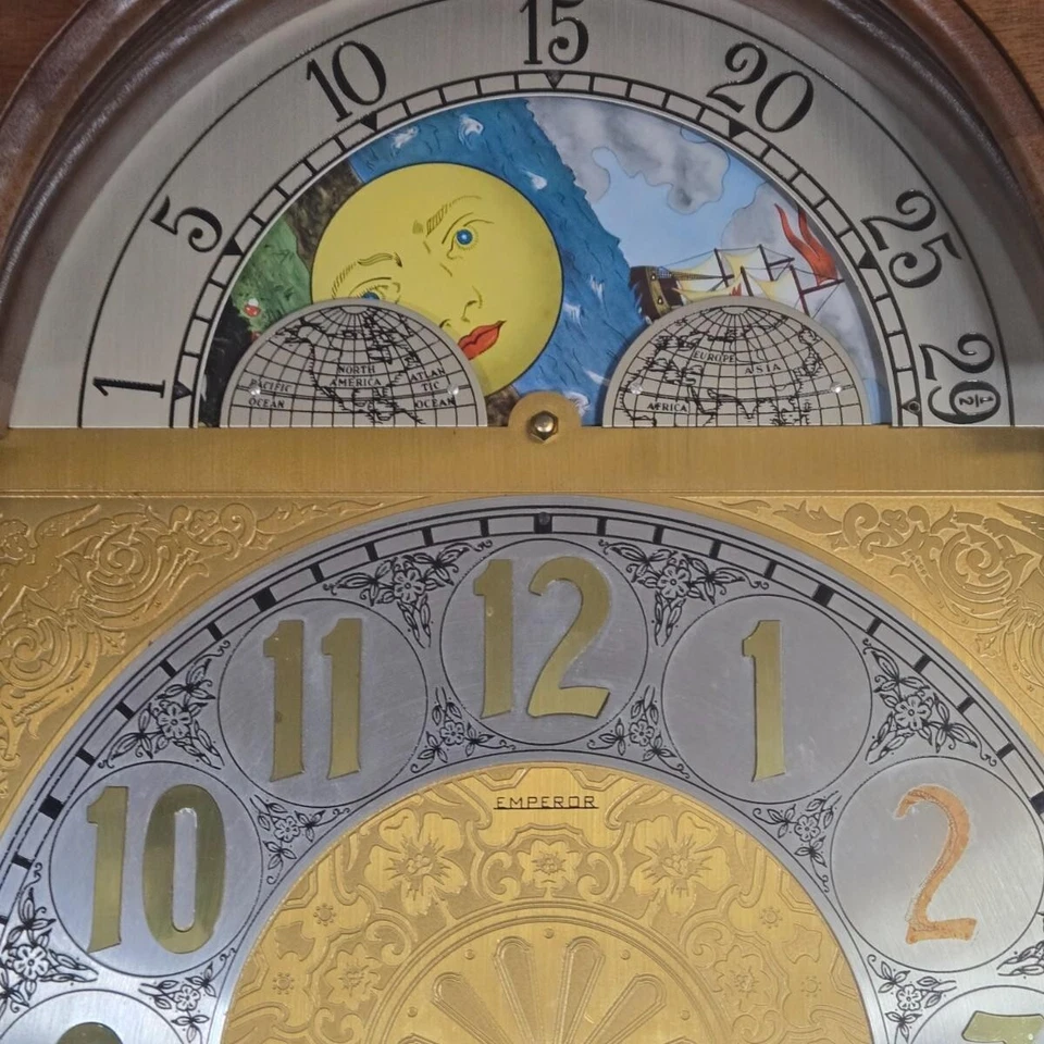 Majestuoso Reloj Abuelo Reloj de Piso Relojes Debe Ver Recogida Local Foto 2 de 4