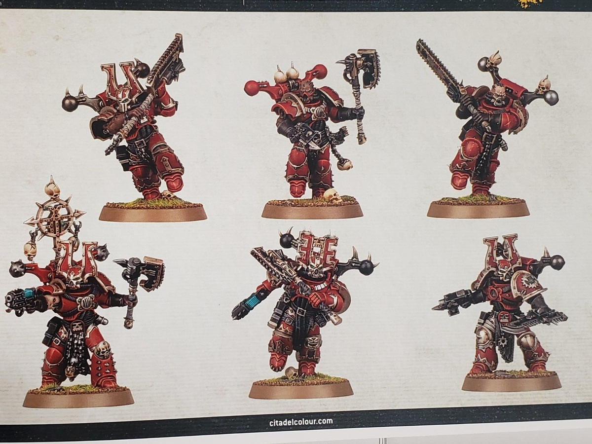 World Eaters: Khorne Berzerkers, GW, 40K | eBay