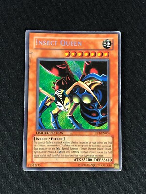 rare trick or trade pokemon cards 2024 Yu-gi-oh! - Insect Queen (Ct1- En005) - 2004 Collectors Tins - Limited  Edition main image 0