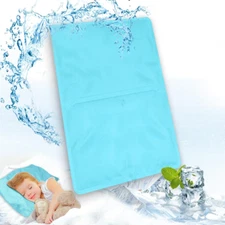 Pillow Cooling Pad Mat, Pillow Cold Pillow Injuries, Perfect for Night Sweats, M