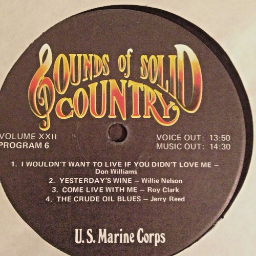RADIO SHOW: USMC COUNTRY GOLD 22-5 EDDY ARNOLD, JOHNNY RODRIGUEZ, JERRY REED - Picture 2 of 4