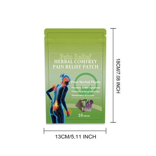 10pcs Pain Relief Herbal Comfrey Patch Artemisia Argyi Natural Joint J6O5 - Picture 19 of 19