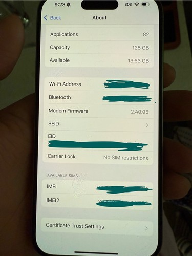 Apple iPhone 15 Pro - 128 GB - Natural Titanium (Unlocked) - Picture 21 of 21