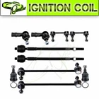 10pc Complete Suspension Kit Tie Rod Ends for 04-11 Mitsubishi Eclipse & Galant