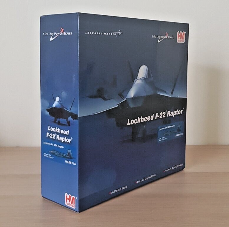 Hobby Master 1/72 HA2811B F-22A Raptor USAF 412th TW, Spirit of