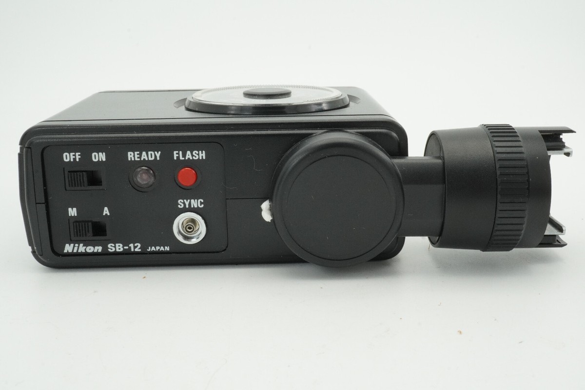 ニコン スピードライト　SB-12　（ニコンF3専用） Nikon SB-12【完動品】Nikon F3用に！フラッシュ・ストロボ