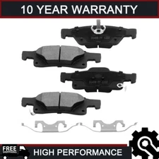 Rear Ceramic Brake Pads For Dodge Durango Grand Cherokee With Hardware TX E17