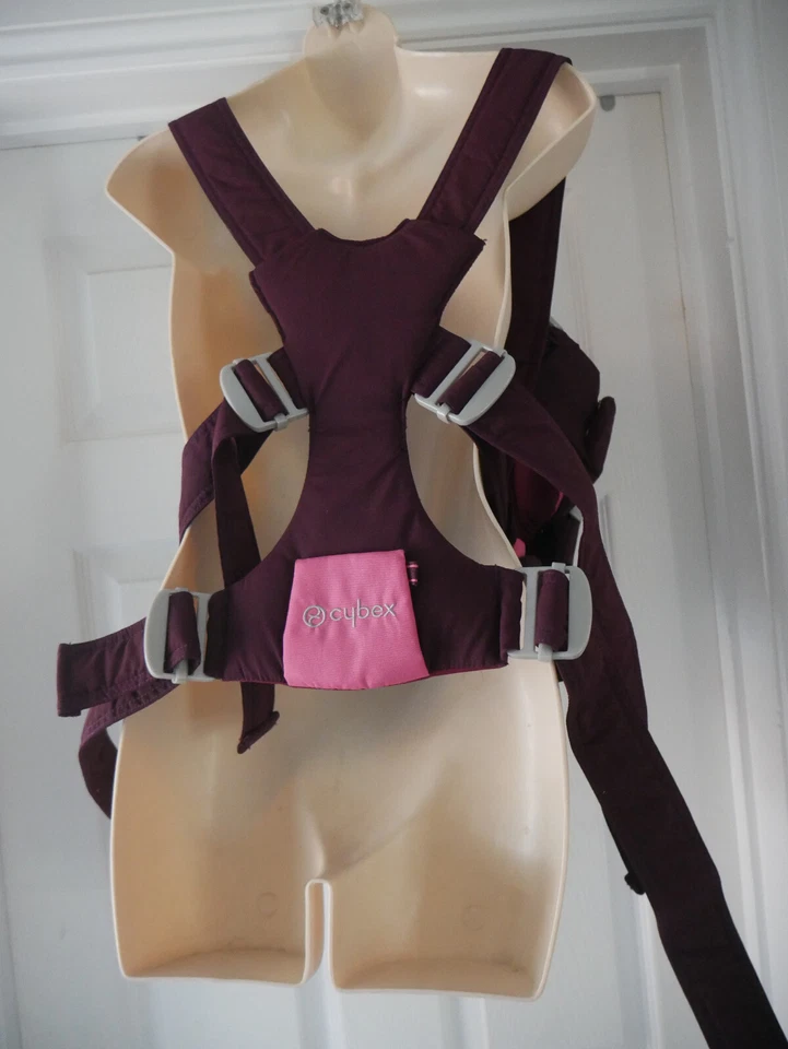 Cybex I.Go Babytrage Lila Rosa Geschirr Multi Position - Bild 4 von 4