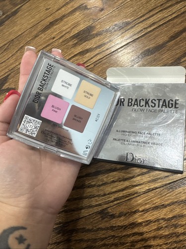 DIOR Backstage Glow Face Palette Highlighter 001 UNIVERSAL 0.35 oz New - Picture 2 of 5