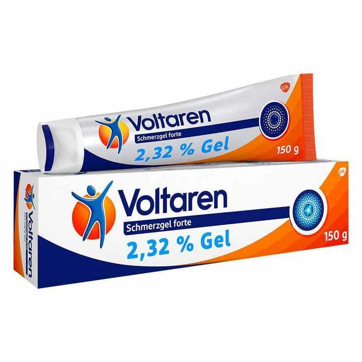 Voltaren Schmerzgel forte 23,2 mg/g Gel mit Diclofenac · 150 g · PZN 08628270