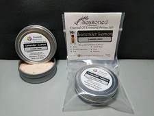 LAVENDER LEMON Essential Oil Flavored CULINARY Artisan Finishing Salt