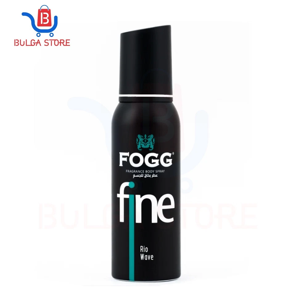 3x 120ML FOGG Fine Rio Wove Desodorante Sin Gas Perfume de Larga Duración Spray Corporal Foto 2 de 2