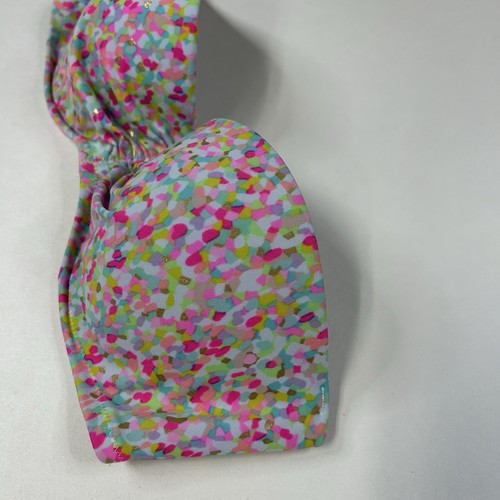 Y2K Victorias Secret 34C Strapless Flirt Bandeau Bikini Top Confetti Blue #2684 - Picture 4 of 10