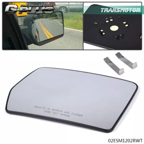 Fit For 04-10 Ford F150 Truck Replacement Mirror Glass Power Passenger Side