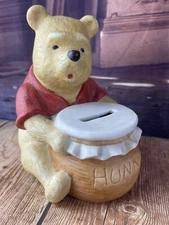 Willitts Galleries  Winnie the Pooh w/Honey Pot  Bank The Walt Disney Company 
