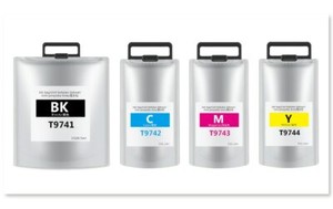 Pigment Ink For Epson WorkForce Pro WF-C869R WF-C869RDTWFC C13T974100 BK C M Y