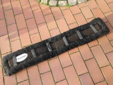 Brustblatt Schoner super weich gepolstert 125x 16 cm cm,schwarz