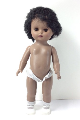 Vintage 1989 Black African American 12.5” Baby Doll - Sleep Eyes - Picture 2 of 5