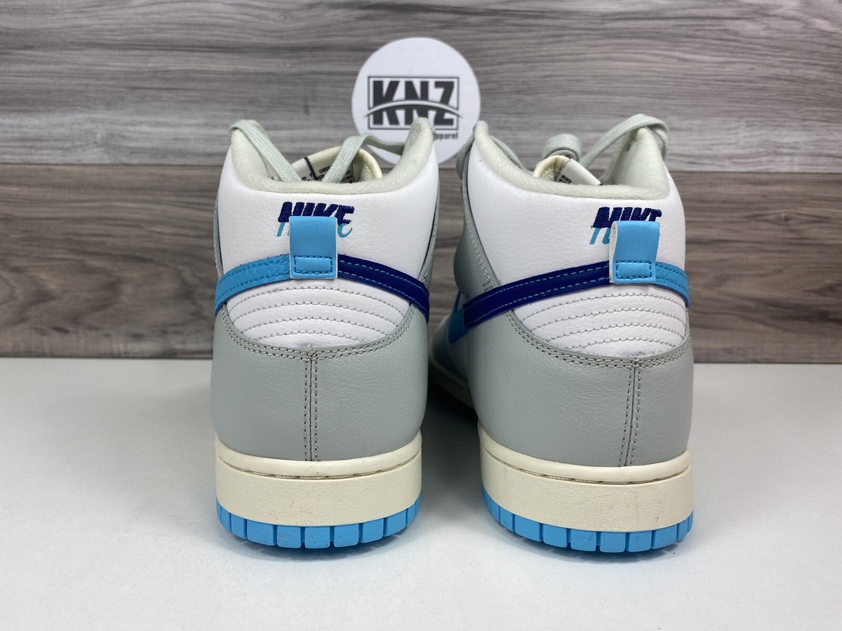 Nike Dunk High HI Retro SE Summit White Blue Royal | size 12.5