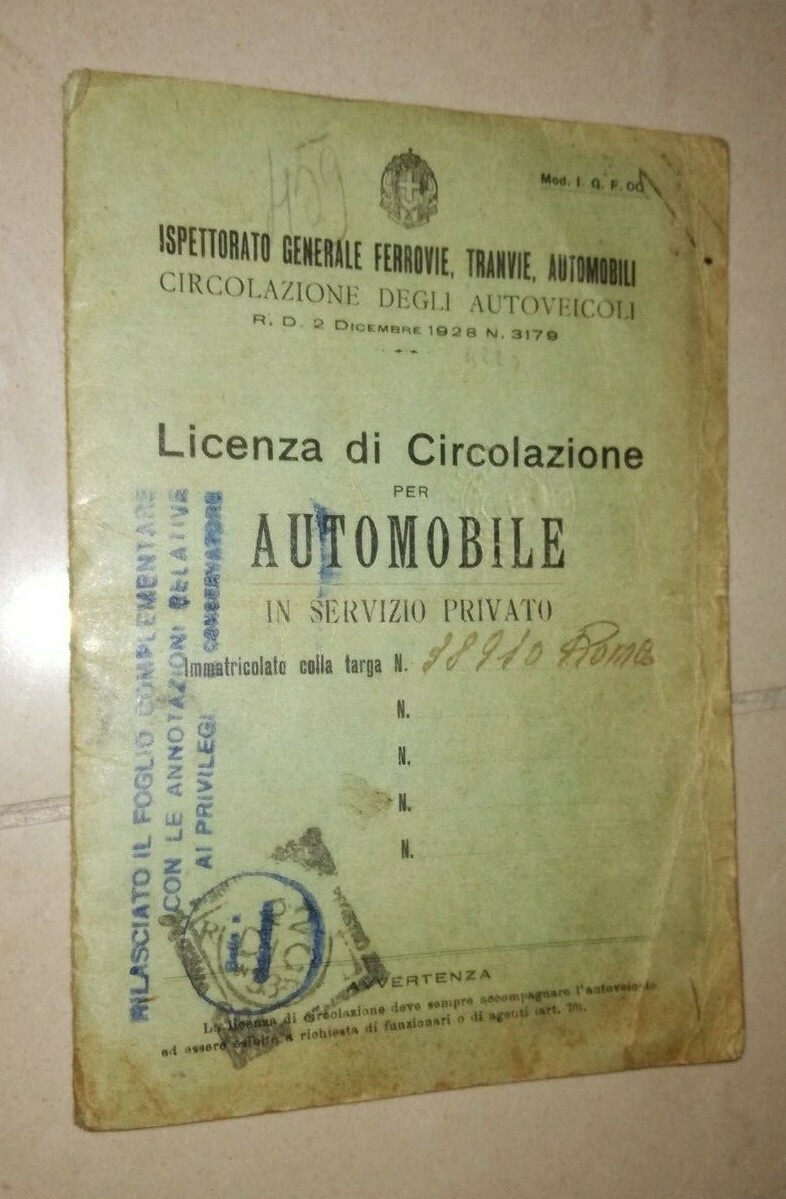 Circolazione Per Scooter 50 Passaggio Di ProprietÃ Ridley Noah