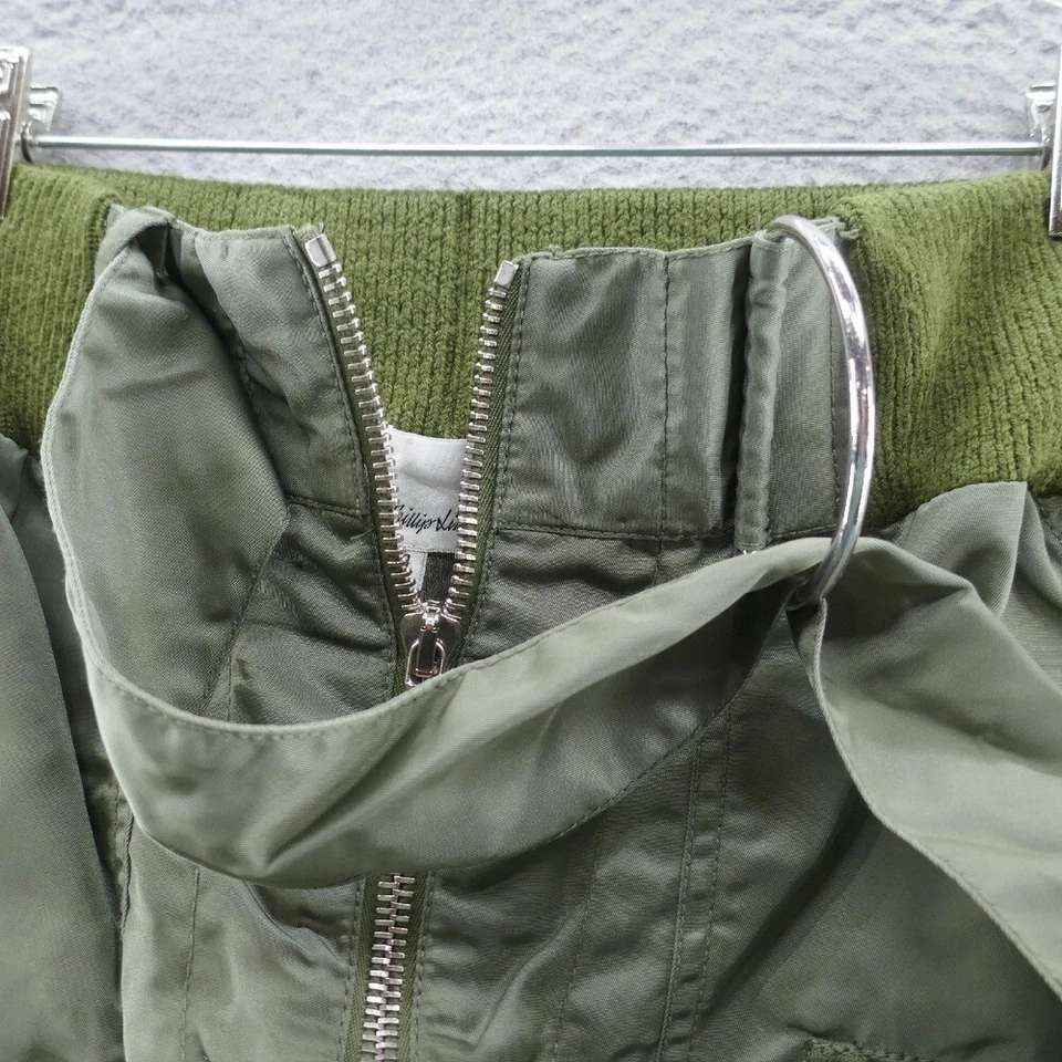 3.1 Phillip Lim 女式腰带飞行工装裤 4 绿色军用城市 — 第 4/4 张图片