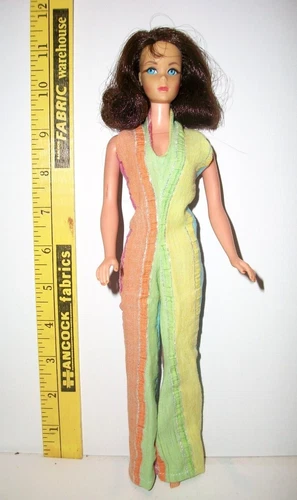 VINTAGE SIDEGLANCE MOD TNT BRUNETTE MARLO FLIP BARBIE DOLL TWIST AND TURN JAPAN