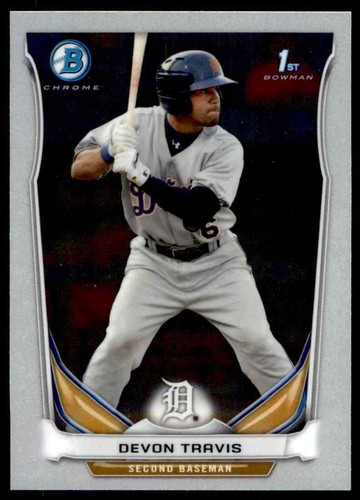 2014 Bowman Chrome Prospects Devon Travis #BCP33 - Picture 1 of 2