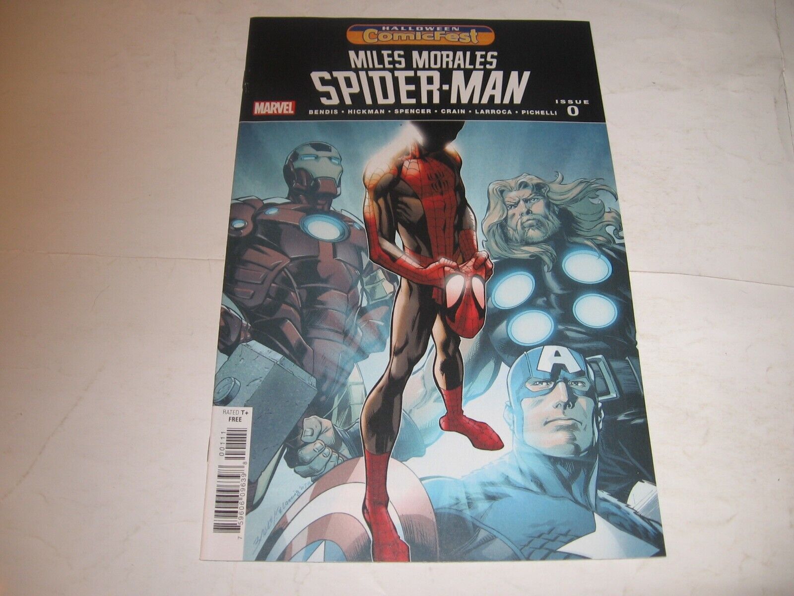 Miles Morales Spiderman 2019 Halloween ComicFest Comic -1st Appearance -HOT!