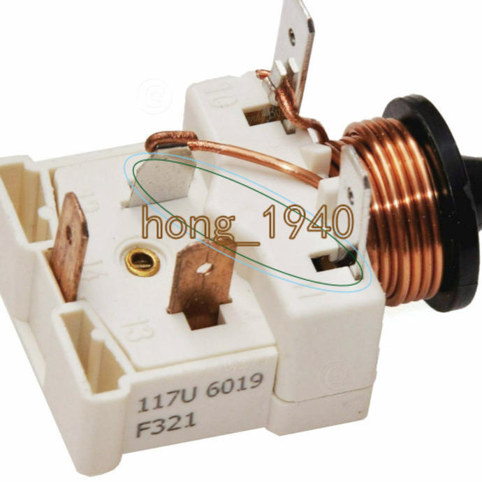 1PCS New Danfoss 117U6019 Fridge Freezer Compressor Start Relay