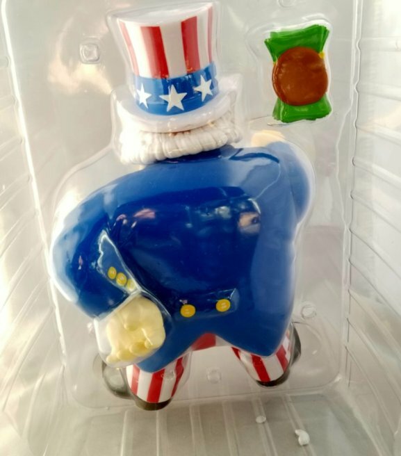RON ENGLISH x KIDROBOT Uncle Scam Medium Red White & Blue