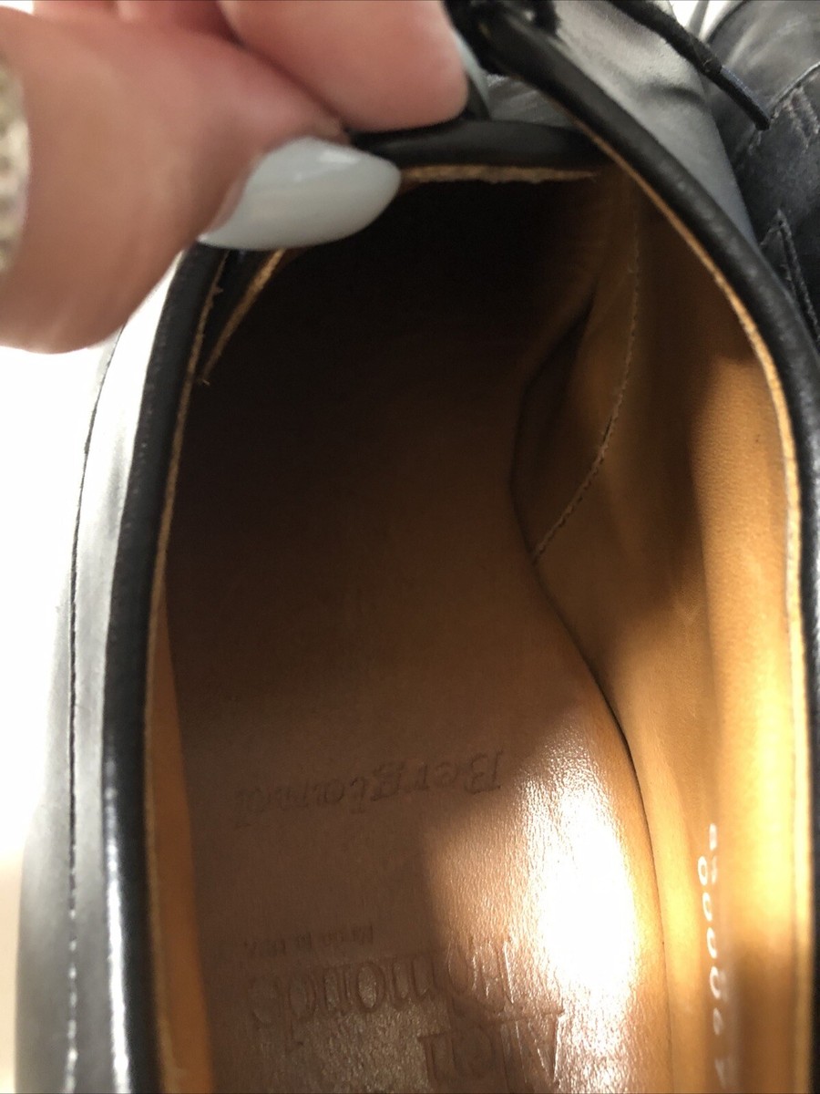 Allen Edmonds Bergland Lace Up Black Men Size 8.5 | eBay display picture 1