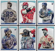 2022 TOPPS X LAUREN TAYLOR WAVE 2 SINGLE BASEBALL CARD #21-40 - YOU PICK