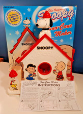 Charlie Brown Snoopy Sno Cone Machine in Original Box Not Complete