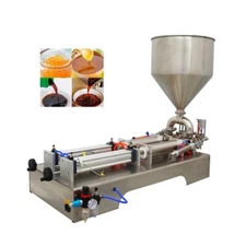 Pasty Liquid Heating Filling Machine 50-500ml Stainless Steel Pneumatic Filler