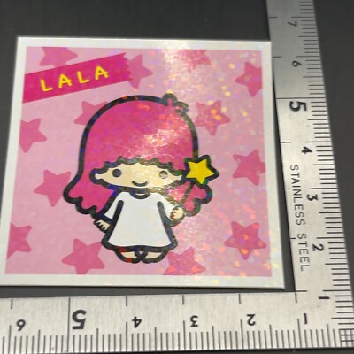Little Twin Stars LALA Sanrio mini sticker Snsky Japanese Card TCG