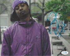 RAPPER DANNY BROWN SIGNED AUTHENTIC 8X10 PHOTO XXX ALBUM GROWN UP ACOA