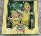 1985 Coleco Cabbage Patch Kids Twin Boys Limited Edition Yellow One Tooth #3901