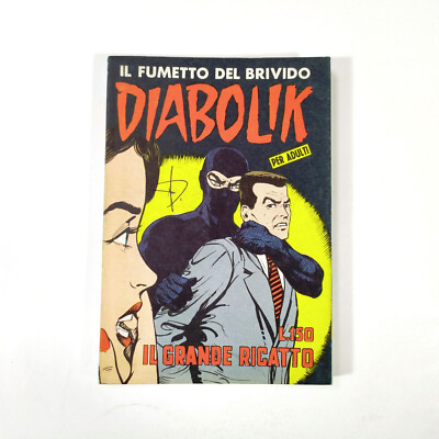 Diabolik 22 First Series Original SODIP Diffusion 1964 (Excellent)