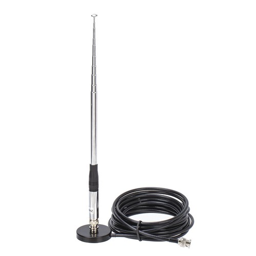 27MHz BNC Männlicher Stecker Teleskopstab HT Antenne 9 Zoll bis 51 Zoll - Zdjęcie 7 z 13