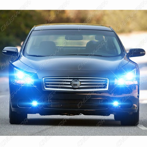 For Nissan Maxima 2009-2014 - 6PC LED Headlight Hi/Lo Fog Light Bulbs 8000K Kit - Picture 3 of 11
