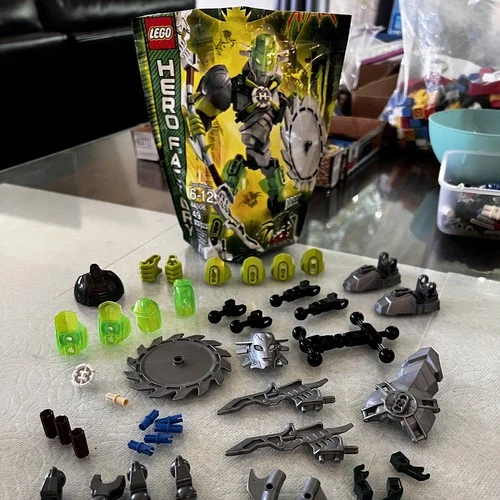 100% Complete Retired Lego Hero Factory Breez 44006 Instruction Manual And Bag