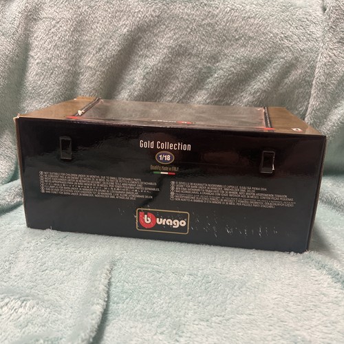 Burago 1/18 Scale Ferrari F50 Hardtop Black Code 3372 Gold Collection 1995 - Picture 4 of 5